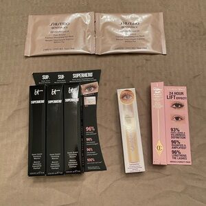 Make an offer!! IT Cosmetics Superhero Mascara Trio - Black plus extras